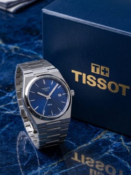 Tissot PRX Quartz Blue Dial Men's Watch – Luxury Edition with Original Box (Copy)